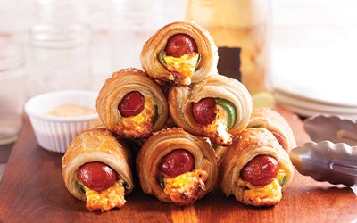 Jalapeño Popper Pigs In A Blanket