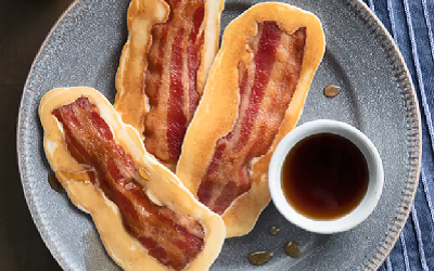 Bacon Pancake Dippers