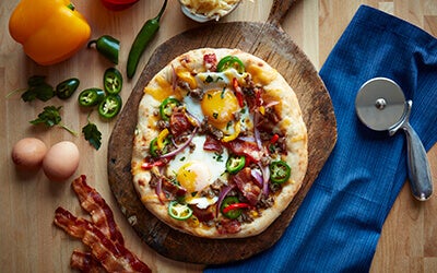 Pizza De Desayuno