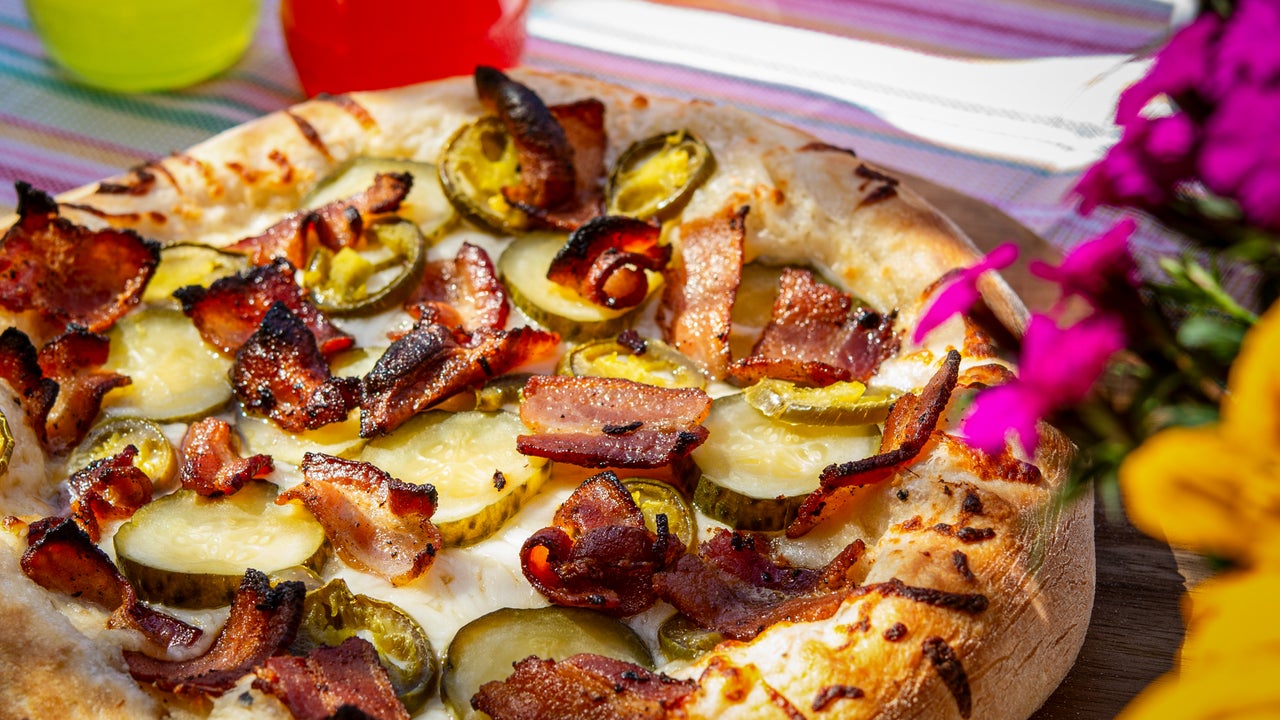 Bacon Pickle Pizza