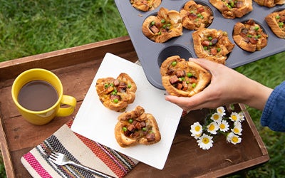 Breakfast Ham Bites
