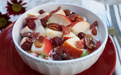 Ensalada Waldorf De Tocino