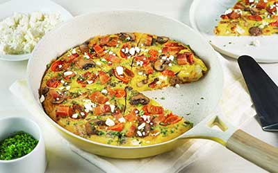 Bacon & Queso Frittata