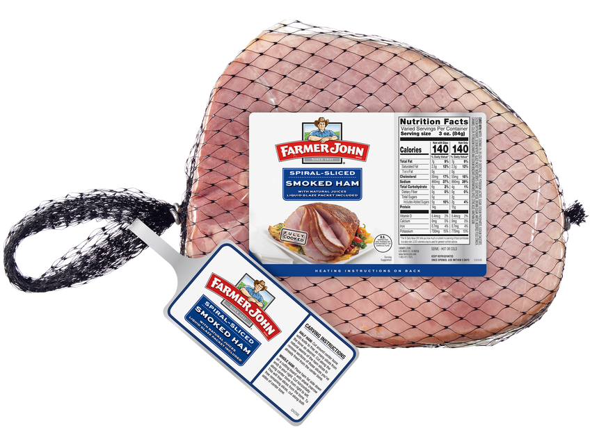 Jamón Ahumado en Espiral