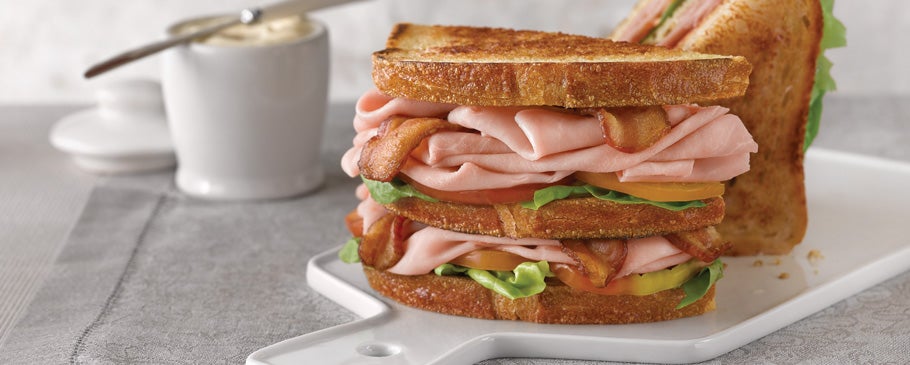 Ham Club Sandwich | Krakus Foods