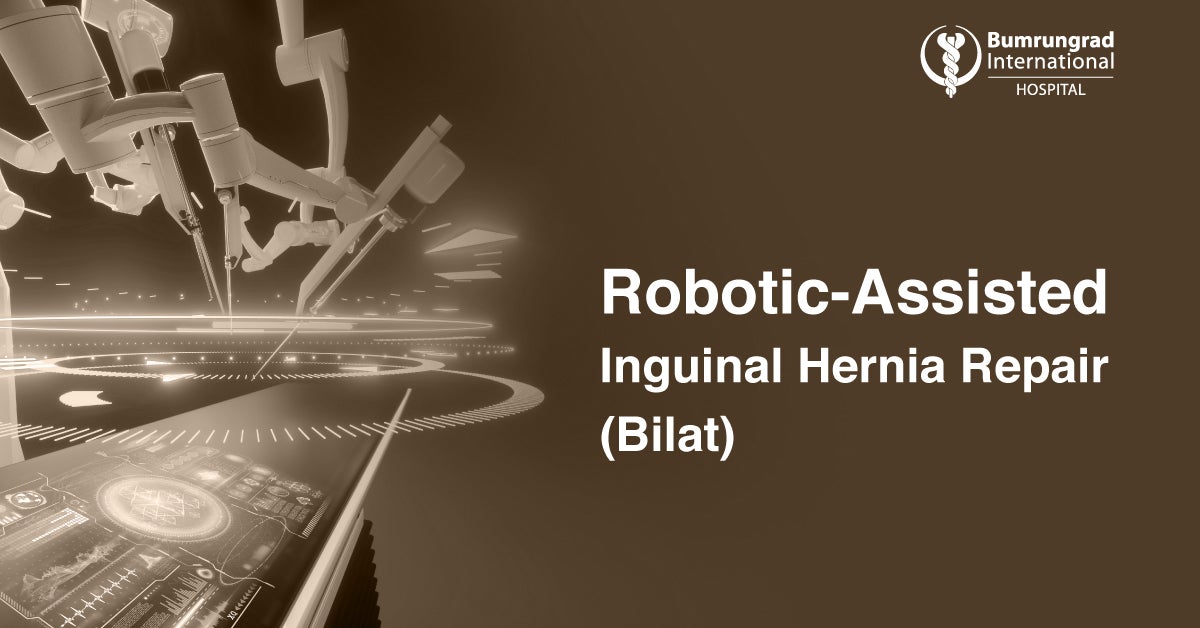 Robotic Assisted Inguinal Hernia Repair Bilat 