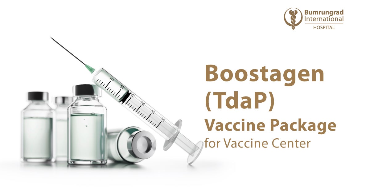 Tdap Vaccine package for Vaccine Center