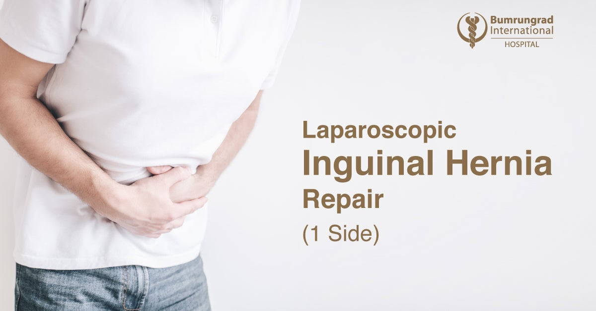 Laparoscopic Inguinal Hernia Repair (unilat) 1 Side