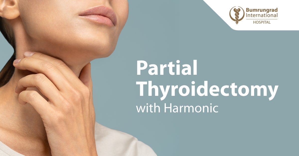 Partial Thyroidectomy with Harmonic