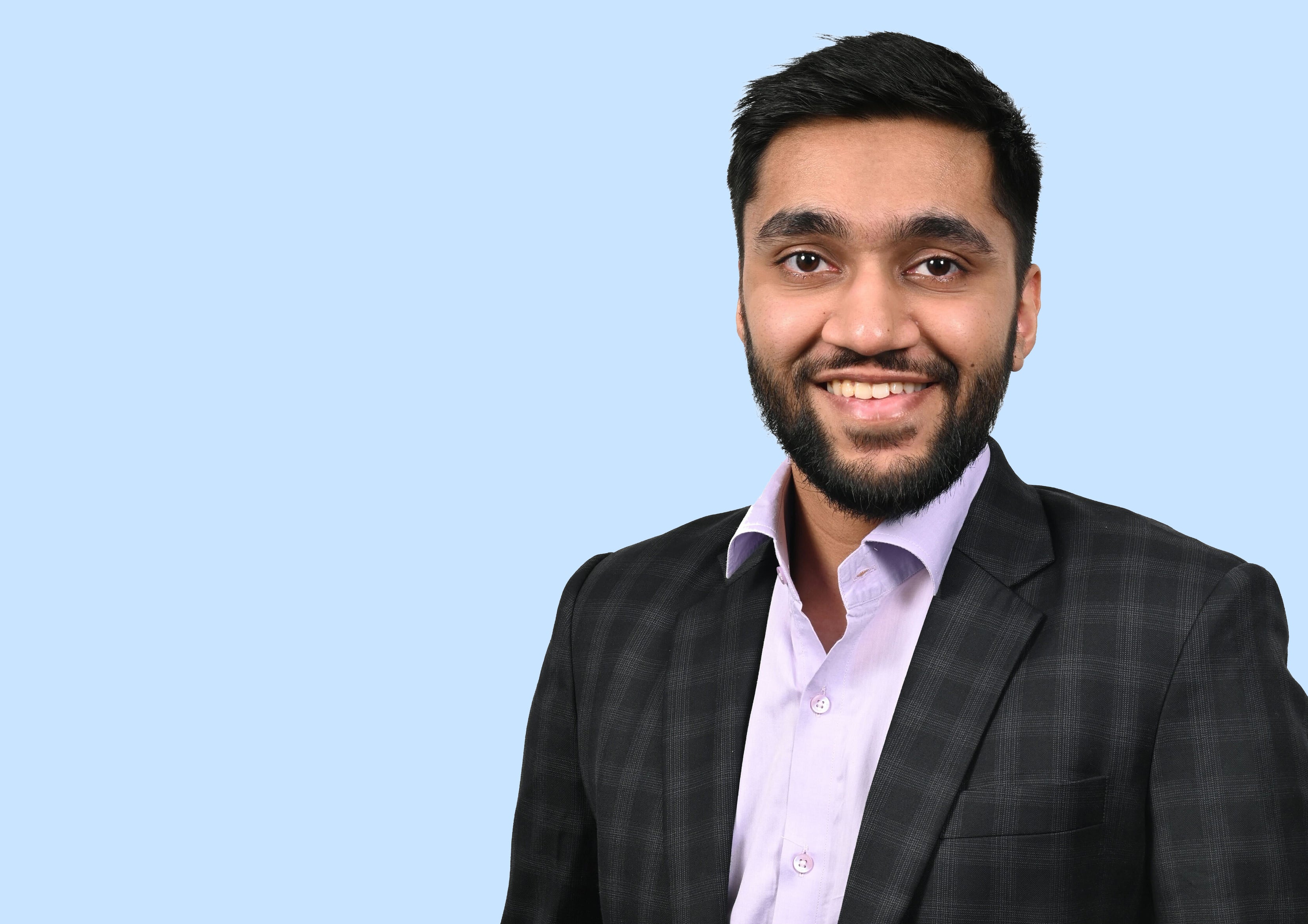 Image of man smiling