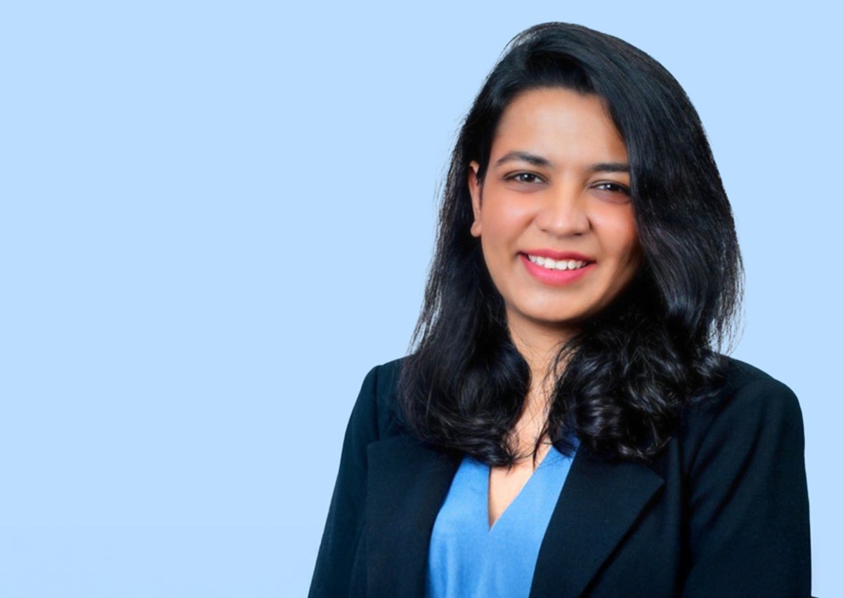 Image of woman smiling