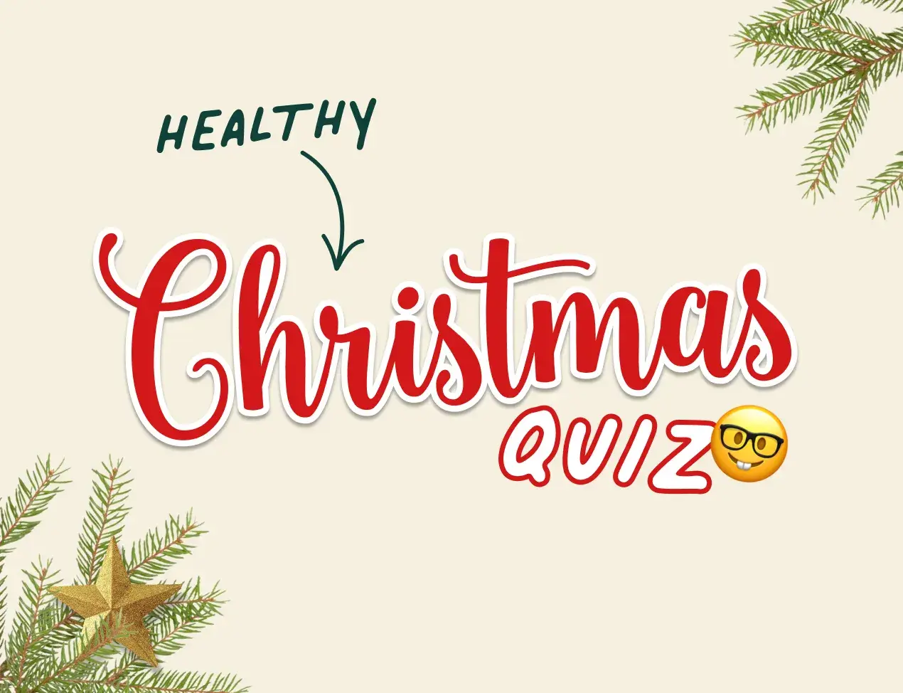 Quiz: What are some simple ways to stay healthy over the festive season?