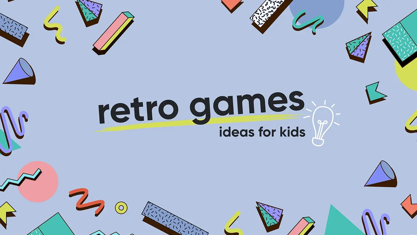 retro games ideas for kids