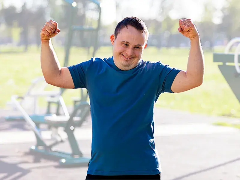 75% of people with a disability aged 15+ are not sufficiently active