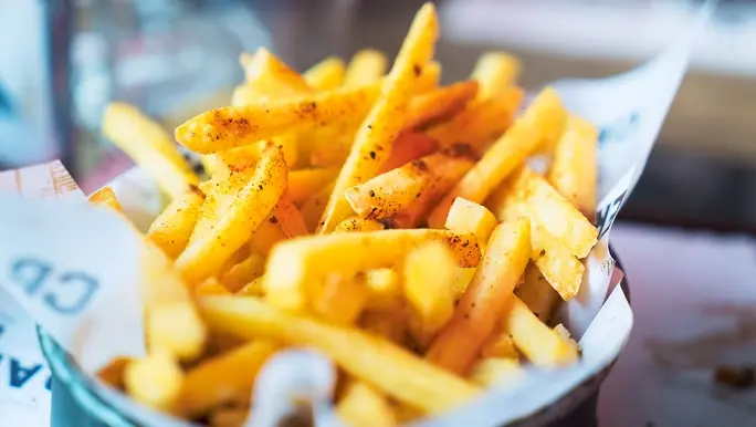 A serving of hot chips