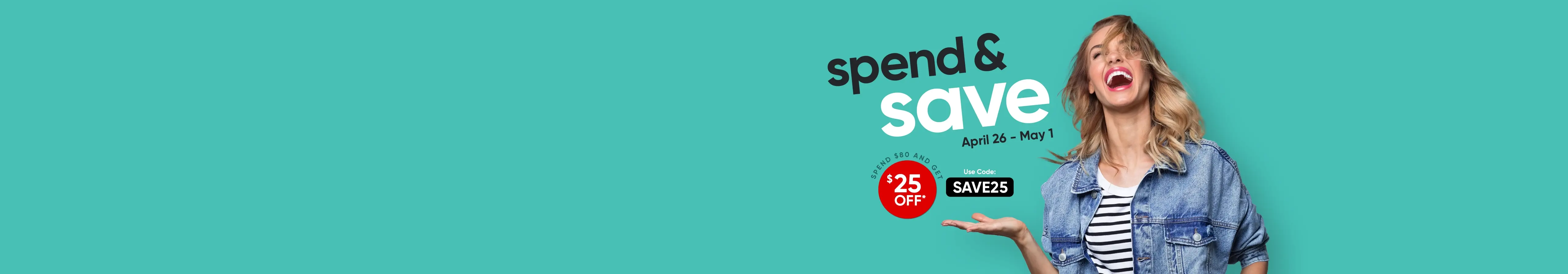 $25 OFF, 6 days only