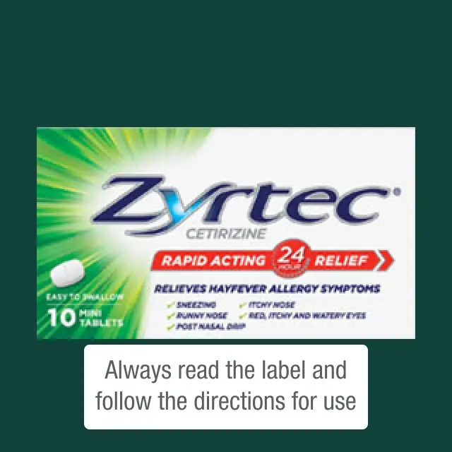 Allergies acting up?