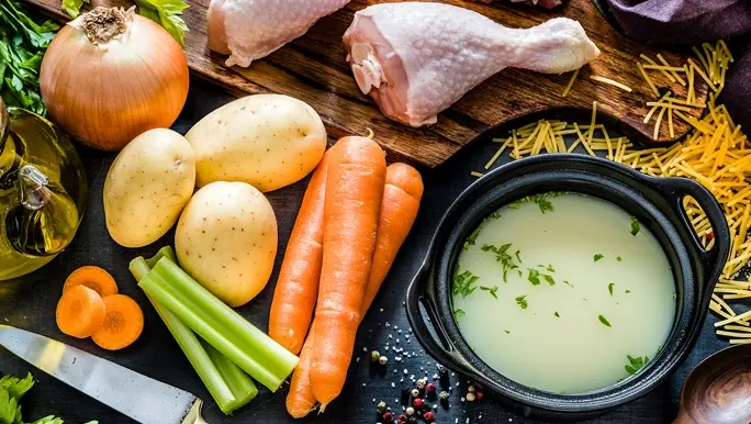 Low FODMAP chicken stock ingredients