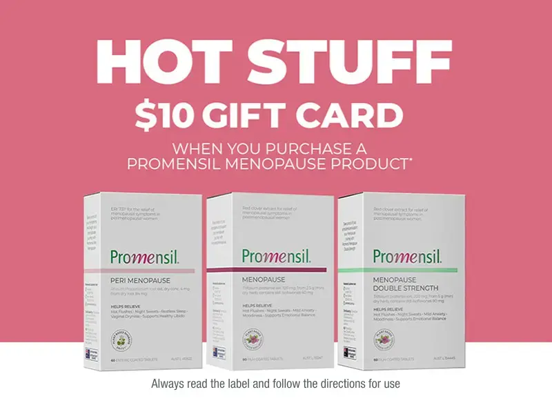 Hot flushes? Night sweats?