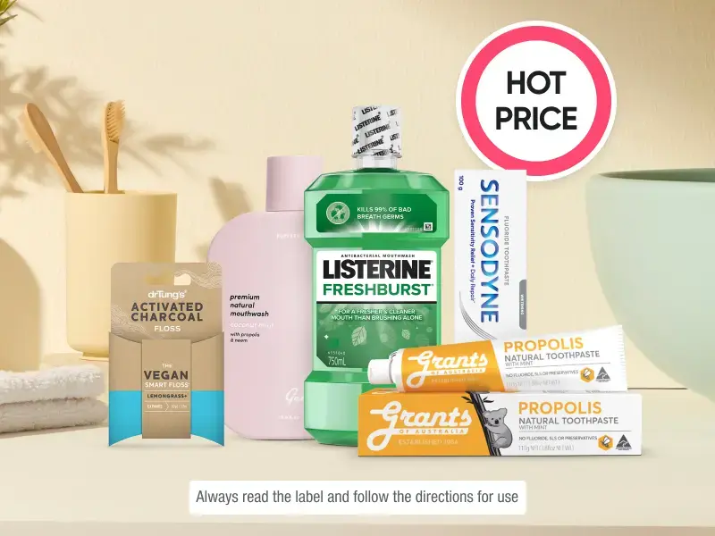 Floss, freshen & save