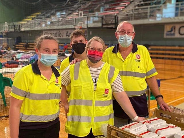 Salvation Army Volunteers