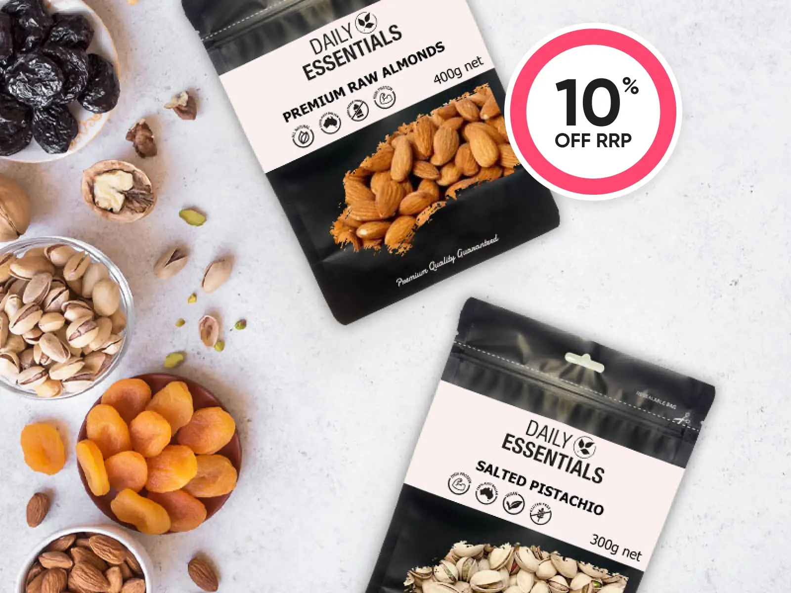 Happy snackers, healthy savings