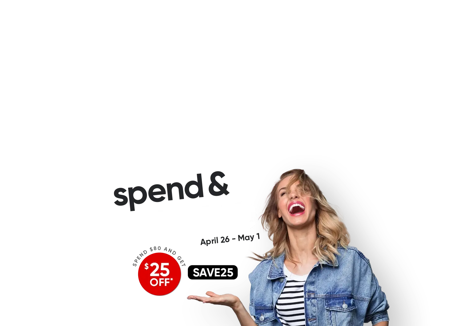 $25 OFF, 6 days only