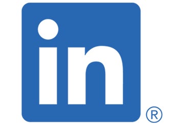LinkedIn logo, which has the letters 
