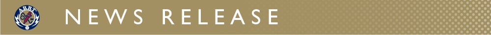News Release banner: The ARRT logo on the left and the words "News Release" in white type on a gold background
