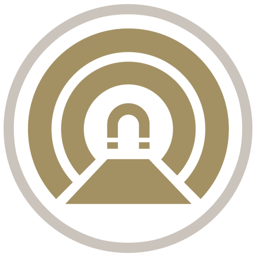 Gold circle icon showing an MRI graphic 