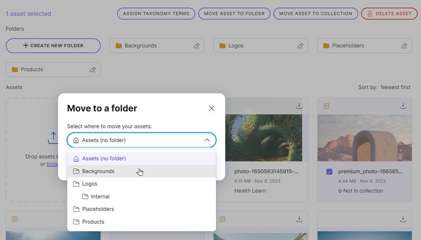Asset library | Kontent.ai Learn