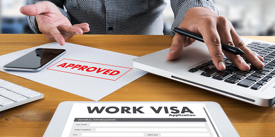 Approved work visa Approved work visa