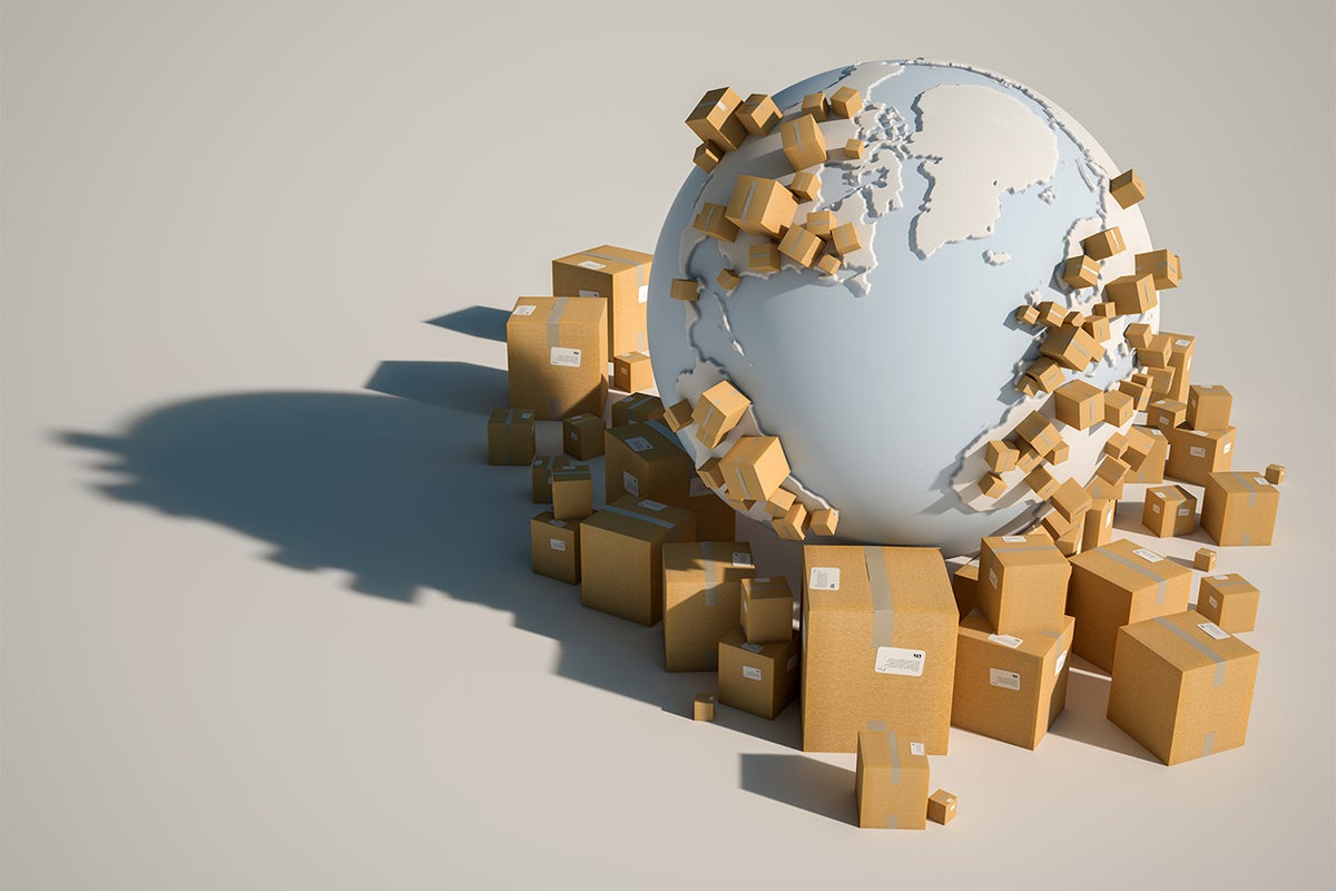Boxes around the world Boxes around the world