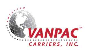 Logo of VanPac Carriers. Atlas International partners with this freight forwarder company. Logo of VanPac Carriers. Atlas International partners with this freight forwarder company.