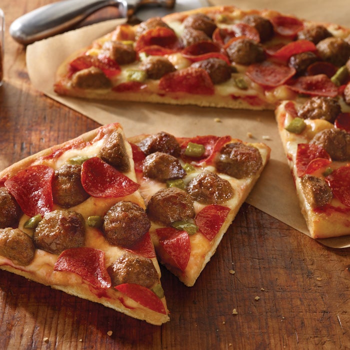 Pepperoni and Meatball Pizza | Armour Meats