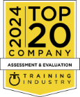 DDI recognized by Training Industry as a 2024 Top 20 Company for Assessment and Evaluation.