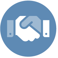 Des mains qui se serrent pour montrer que l’une des façons dont les leaders peuvent prévenir la démission silencieuse est d’établir des relations de confiance et respectueuses avec leurs subordonnés directs tous les jours