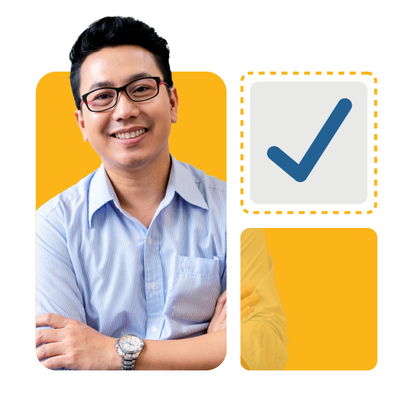 Un homme souriant avec des lunettes incitant les utilisateurs à en savoir plus sur la façon dont un abonnement DDI Leadership peut transformer leur parcours de leadership. fm=webp&q=65