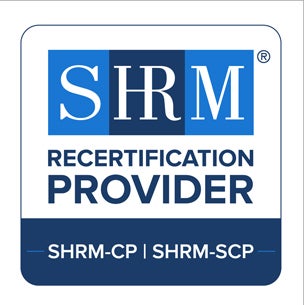 SHRM recertification logo