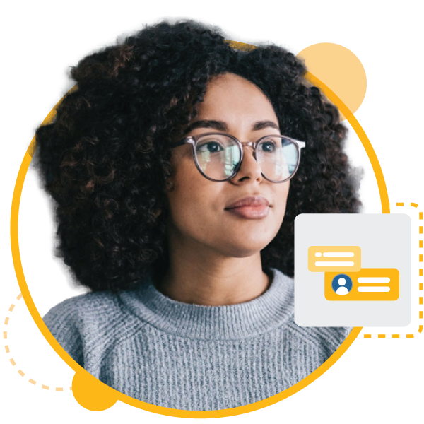 selbstbewusste Frau an vorderster Front, die selbstbewusst nach rechts in die Ferne blickt?fm=webp&q=65