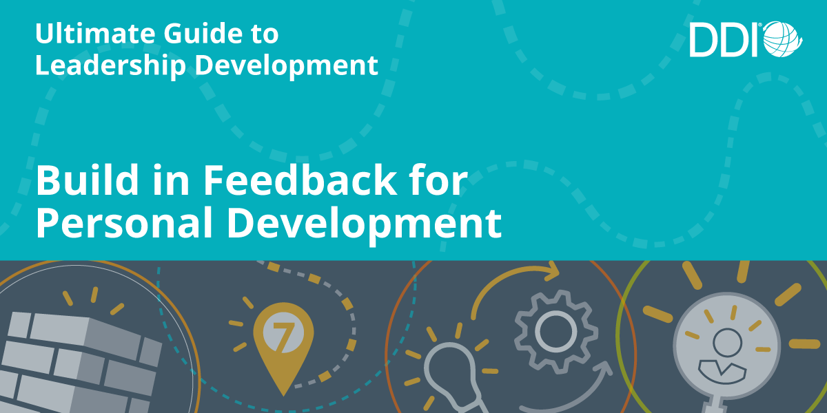 Build In Feedback For Personal Development | DDI