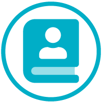 icon of a book to show building an environment of understanding for their teams will help leaders through changes in the workplace today