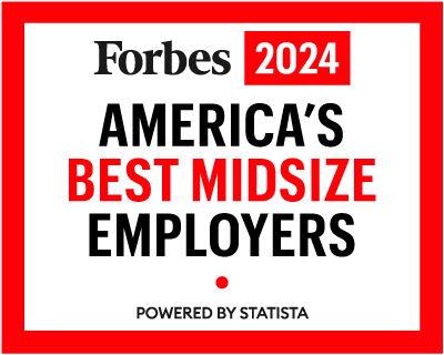 DDI wurde in die Forbes-Liste der 2024 besten Arbeitgeber Amerikas aufgenommen