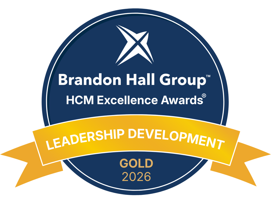 Brandon Hall Group HCM Excellence Awards, Leadership Development Gold 2026