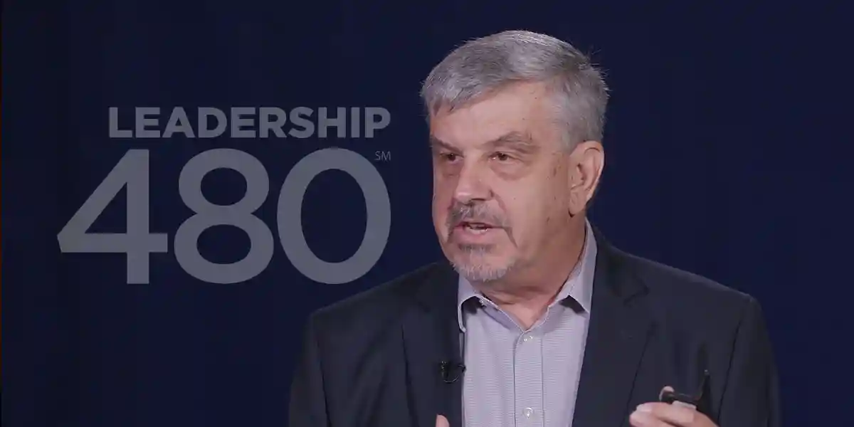 John Verdone expliquant Leadership 480