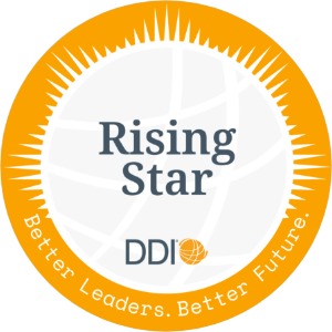 DDI Rising Star Award badge