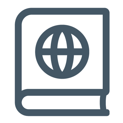 Icon eines Wörterbuchs, um zu zeigen, dass Führungskräfte selten eine klare Definition für Führungspotenzial haben