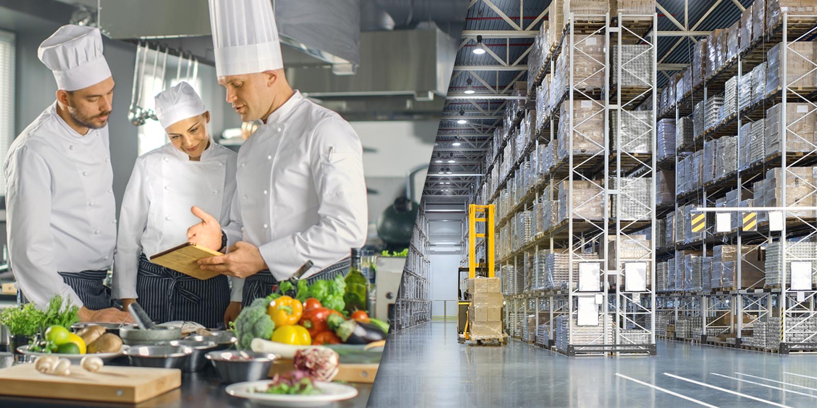 a chef working to prepare food and packaging are two functions of TKC Holdings Inc., the company that worked with DDI on selecting the right candidate for the job