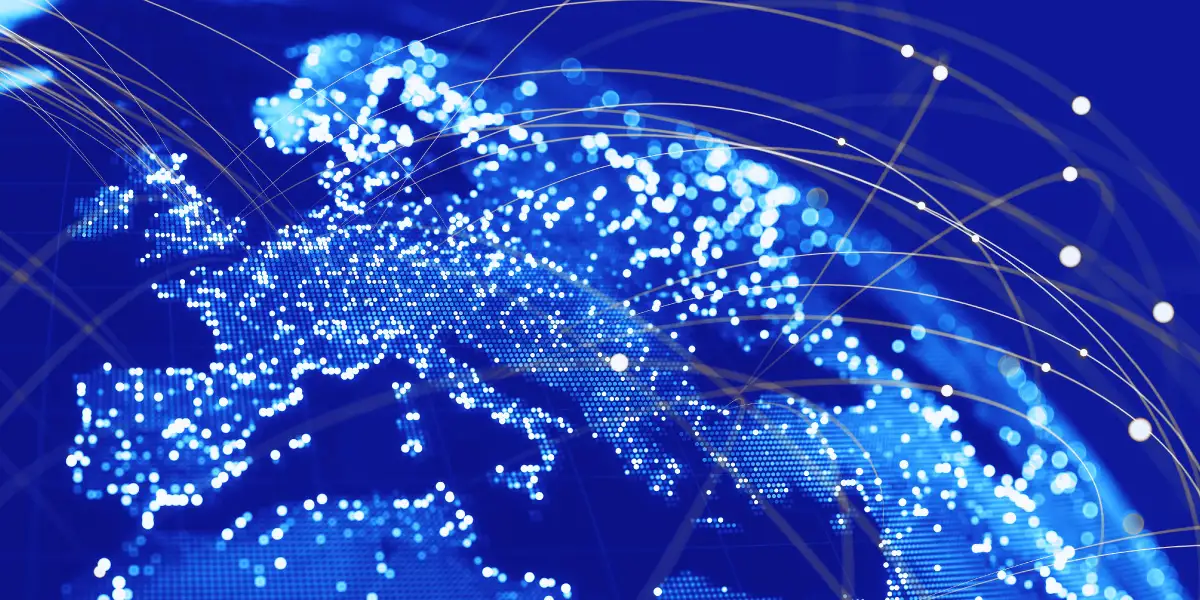 An image of Europe from space