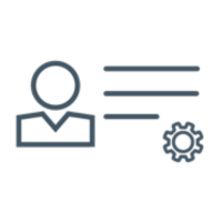 Persönlichkeitsbeschreibungskarte zur Veranschaulichung von Persönlichkeitseinblicken für das mittlere Management